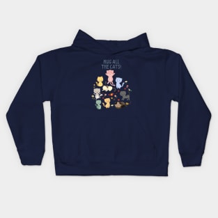 Hug All The Cats - Kitty Party Kids Hoodie